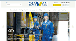 Desktop Screenshot of otavan.cz